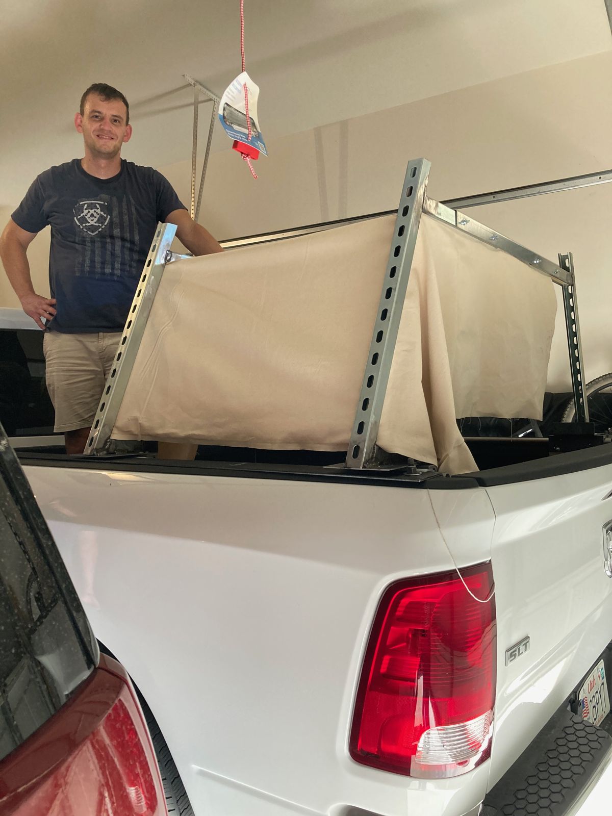 Fitting the first canopy